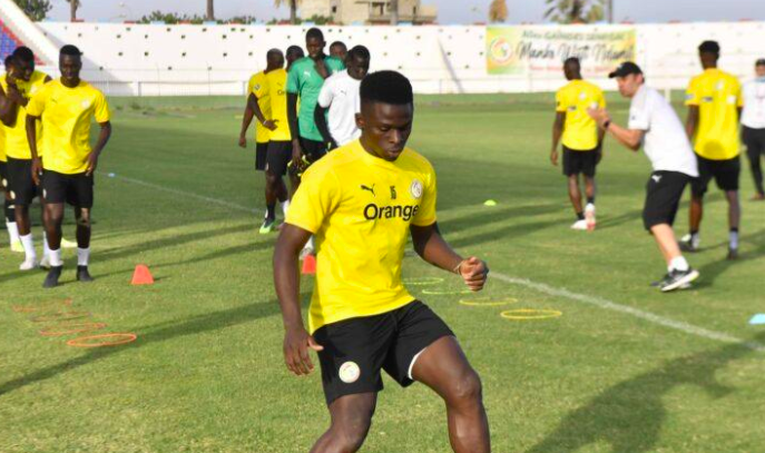 Bamba Dieng s’entraîne en solo