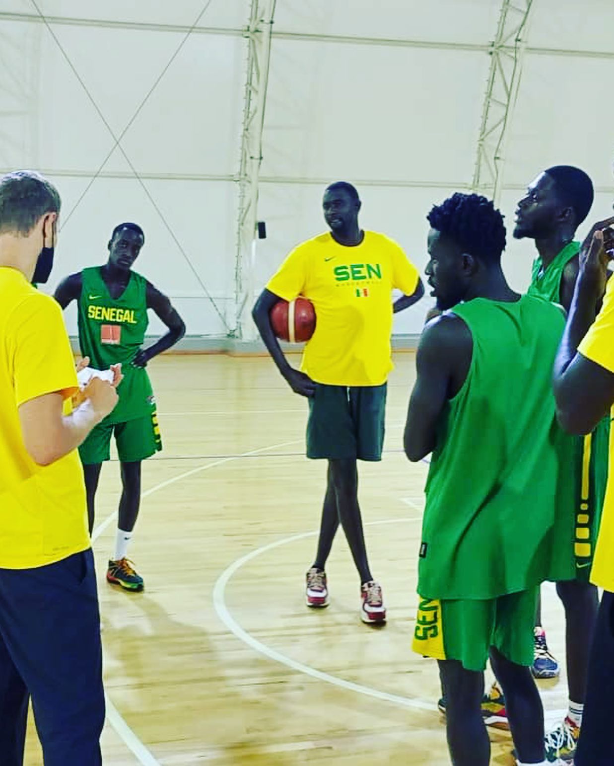 Eliminatoires coupe du monde Basketball  2023 : Les lions s’y mettent sans repos malgré les difficultés de voyage