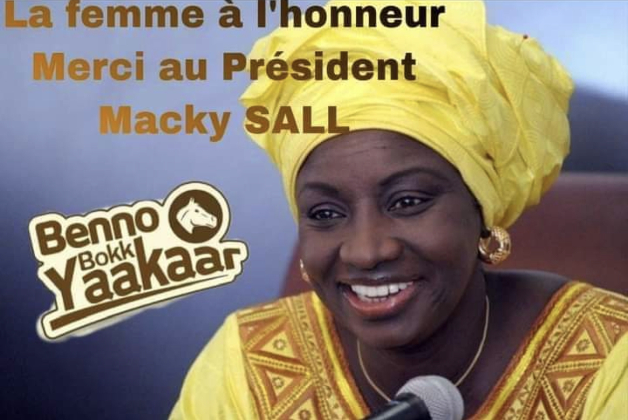 Le Parrainage ! Une Pré qualification réussie par Mme Aminata TOURE.