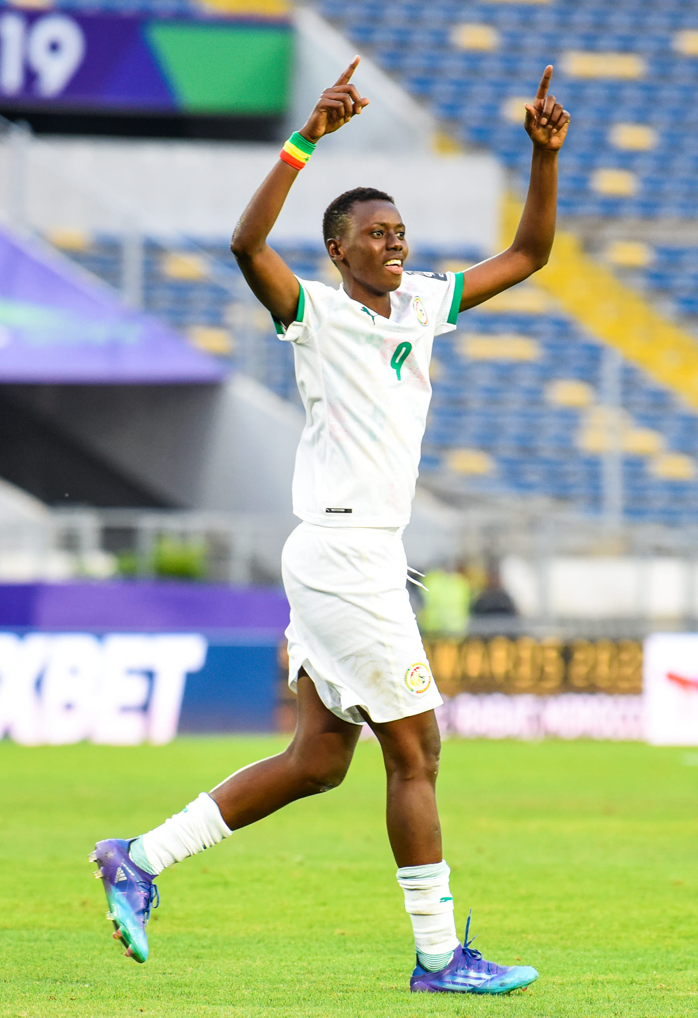 Nguenar Ndiaye une lionne soif rêve grand pour les barrages de la coupe du monde au mois de Février