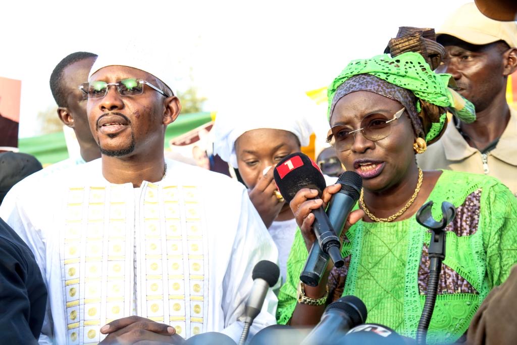 MIMI TOURÉ A LOUGA: «Être patriote, ce n’est pas mentir, affabuler, calomnier…»