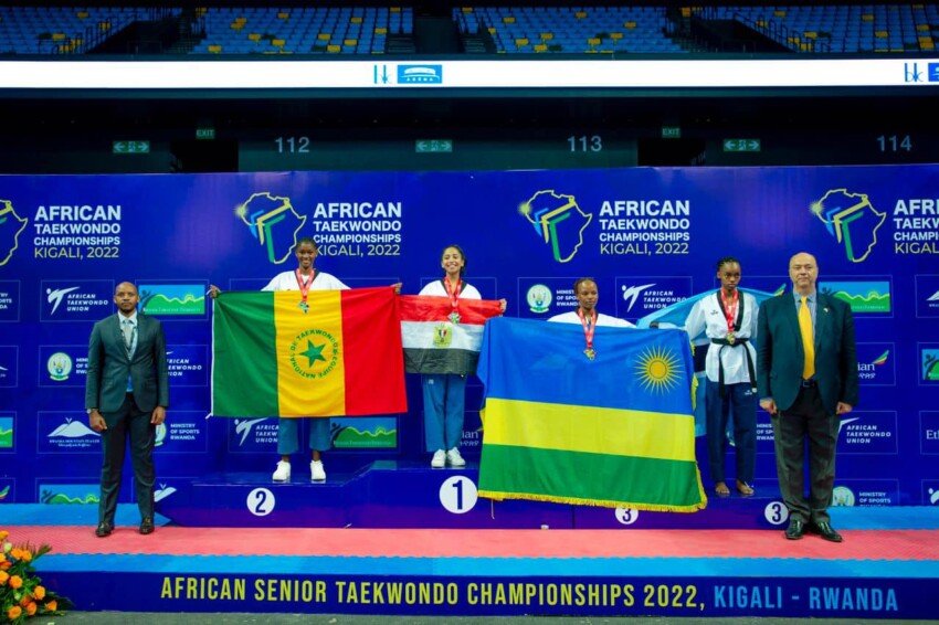 Taekwondo, Championnat d&rsquo;Afrique à Rwanda, le Sénégal empoche déjà 5 médailles dont 2 en OR.