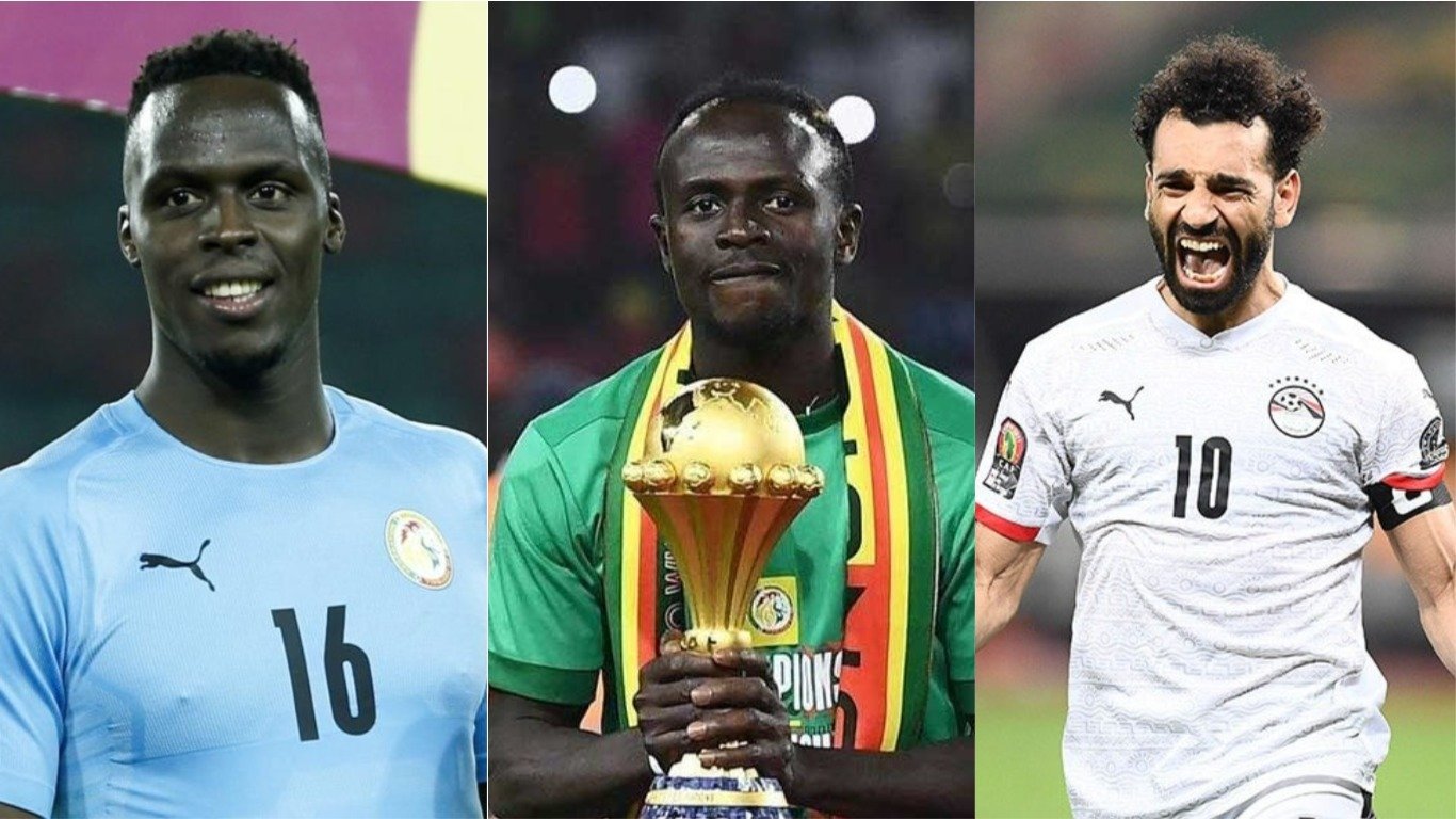 SADIO MANE, EDOUARD MENDY ET MOHAMED SALAH FINALISTES POUR LE TITRE DE MEILLEUR JOUEUR AFRICAIN DE L&rsquo;ANNÉE.
