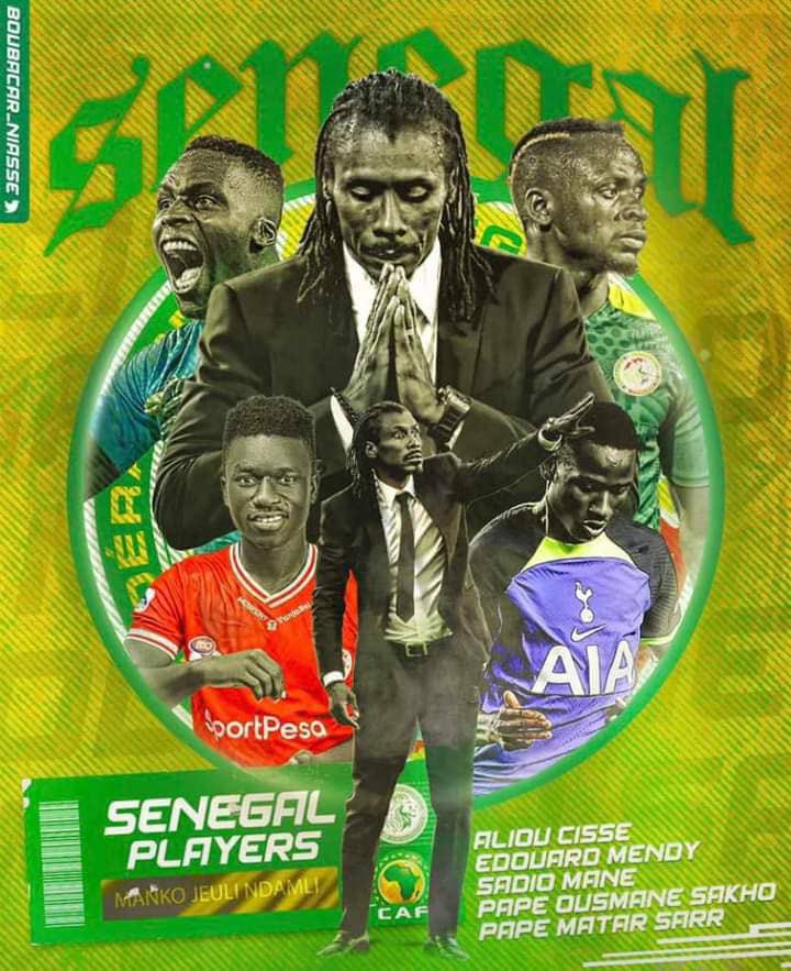 CAF AWARDS 2022 : sur Twitter, le président de la République à adresser ses chaleureuses salutations aux lions victorieux.