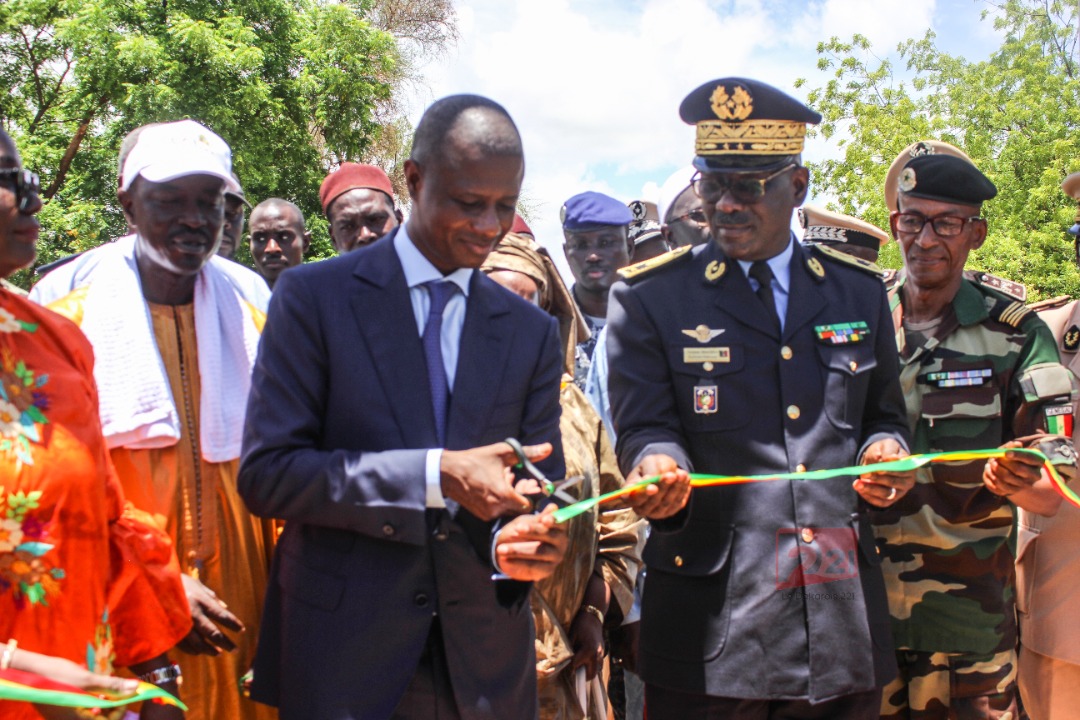 Antoine Félix Abdoulaye Diome inaugure le nouveau Centre d’Incendie et de Secours de Bakel