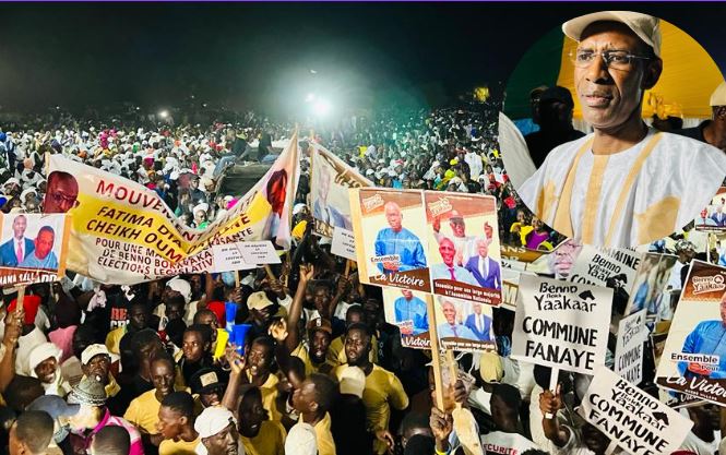 Abdoulaye Daouda Diallo célèbre la victoire de Bénno Bokk Yaakar à Podor