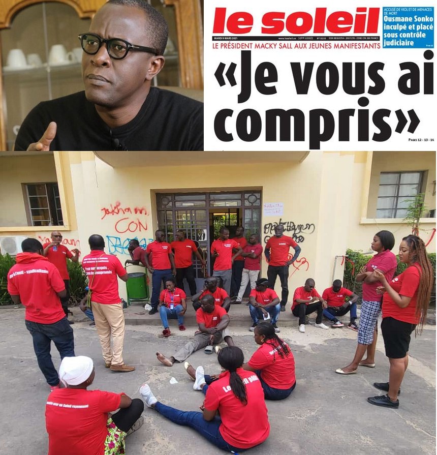 « Le journal le soleil se lèvera ce mercredi » dixit le collège des délégués