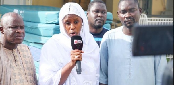 Thierno Samassa reçoit Gabrielle Kane pour ses œuvres caritatives au Fouta