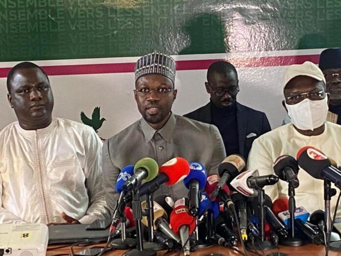 « BBY est une entreprise de fraude massive organisée par Macky Sall et son gouvernement » Ousmane Sonko