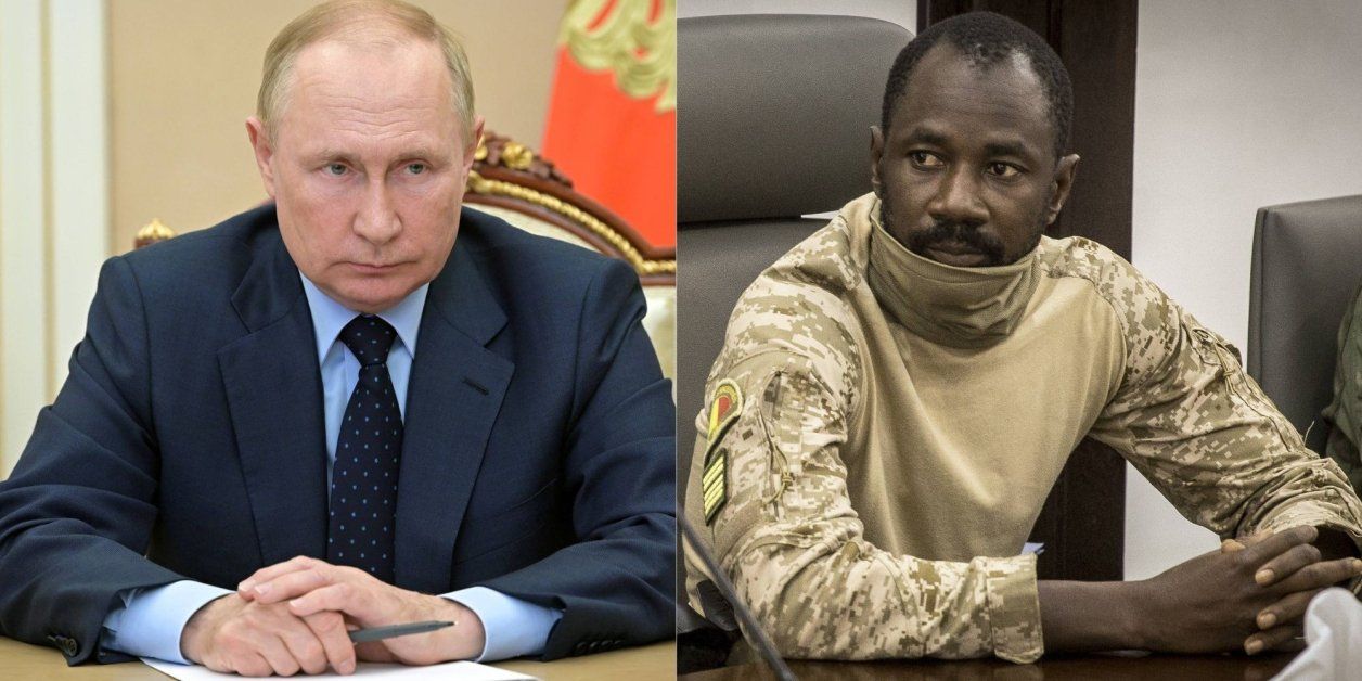 Mali/Russie, Entretien téléphonique entre les deux Chefs d&rsquo;Etat Assimi Goïta et Vladimir Poutine.