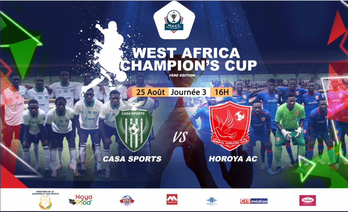 Casa Sport condamné à la victoire pour remporter la finale de WACC 2022 face à Horoya AC