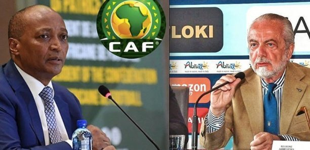 La CAF condamne les propos inacceptables du président du Napoli et exhorte à l&rsquo;UEFA d&rsquo;ouvrir une enquête disciplinaire