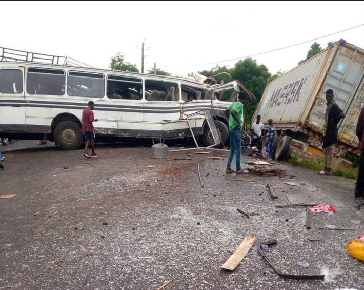 3 morts dans un accident d’un bus dans l’axe Kaolack-Fatick