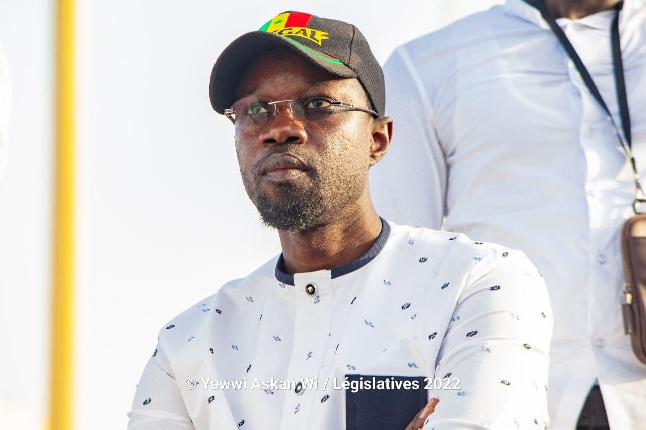 Ousmane Sonko sort de son mutisme et tire sur la mouvance présidentielle   » BBY sera bien minoritaire à l&rsquo;Assemblée »