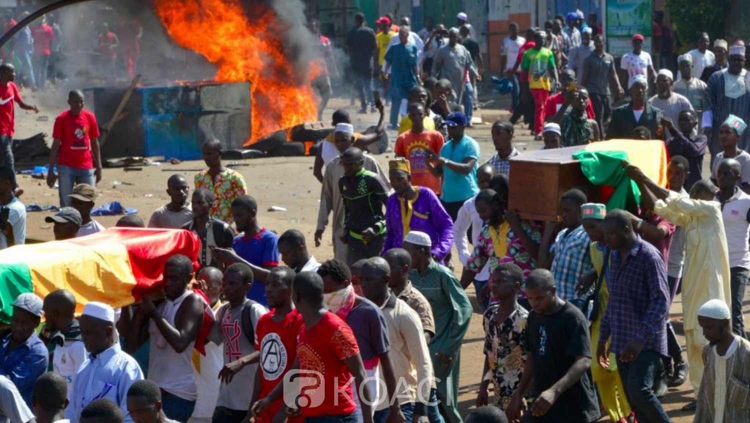 Deux morts lors d’une manifestation à Guinée contre la junte dirigée par Doumbouya&nbsp;