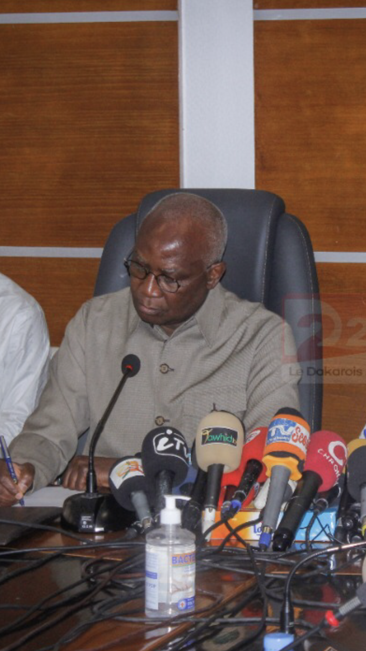 Ministre Mbaye Thiam alerte sur le niveau de crue du fleuve Sénégal&nbsp;