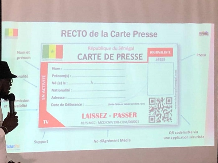 La date d’exigibilité de la carte nationale de presse est reportée au &nbsp;1er décembre 2022