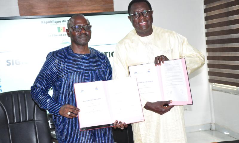 L’ONAS ET L’ASN SIGNENT UNE CONVENTION POUR LE RESPECT DES NORMES DE L’ASSAINISSEMENT