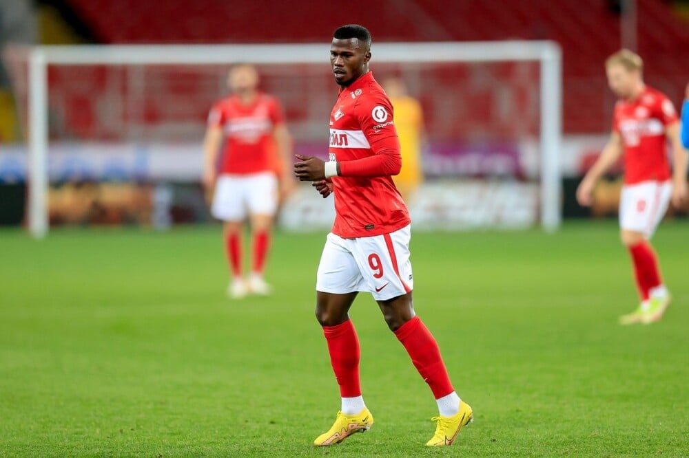 Keïta Baldé reprend l&rsquo;entraînement avec le spartak Moscou.