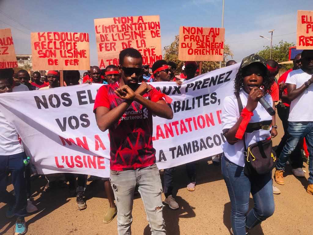Alpha Diaby, du coordinateur du Mouvement « Kédougou doit changer » lance un ultimatum à Sidiky Kaba et au président de la république, Macky Sall.