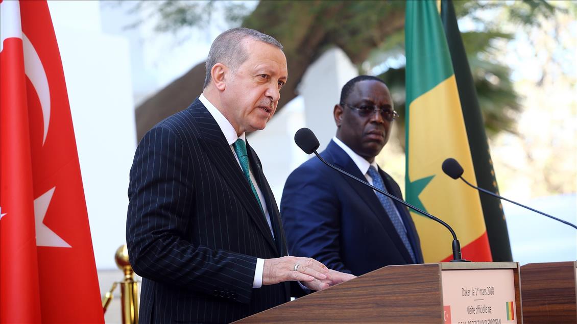 MACKY SALL INAUGURE L’AMBASSADE DU SENEGAL EN TURQUE   ET OBTIENT LE SOUTIEN DE TATYIP ERDOGAN