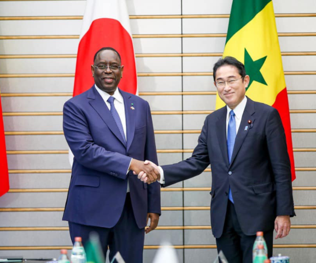 Le president Macky Sall loue Tokyo.