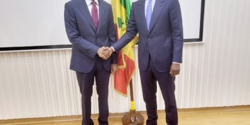 Visite du Ministre de la Sécurité et de la Protection Civile de la République de Guinée à Dakar.