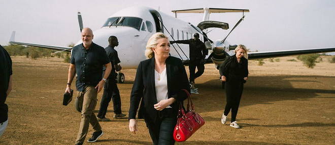 Marine Le Pen a été reçue par Macky Sall