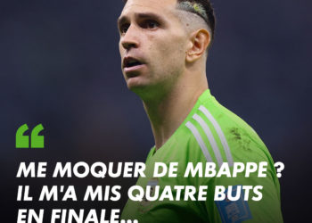 Emiliano Martinez : j’éprouve énormément de respect pour Mbappé 》.