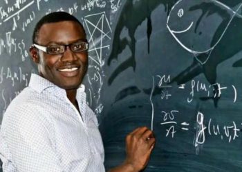 Mouhamed Moustapha Fall, lauréat du prix Ramanujan 2022 pour les jeunes mathématiciens.