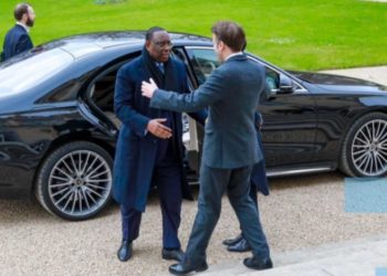 Visite officielle en France: Le président Sall reçu par son homologue Emmanuel Macron