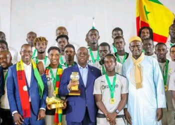 (Vidéo) Champion d&rsquo;Afrique U20:Les lionceaux ont reçu une prime de 10 millions de FCFA
