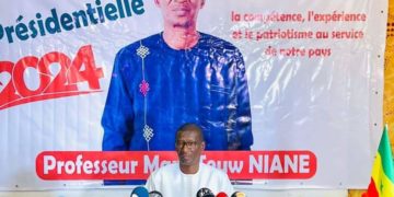 Presidentielle 2024: Déclaration de candidature de Mary Teuw Niane