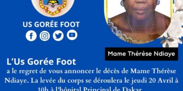 Décès de Mame Thérèse Ndiaye: la levée du coprs prévue ce 20 avril, à 10h00.