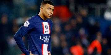 Le compteur de Kylian Mbappé est arrêt.
