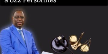 Monsieur Macky SALL, Président de la République,a accordé sa grâce à huit cent vingt-deux (822) personnes condamnées…