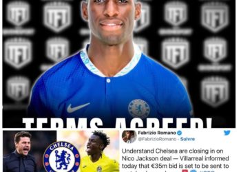 Nicolas Jackson à Chelsea pour un contrat de 06 à 07 ans: Il ne reste plus que la visite médicale !