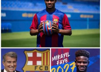 Les premiers mots de Mikayil Ngor Faye après sa signature au Barça: « J’aime beaucoup jouer dans l’axe de la défense, c’est ma…»