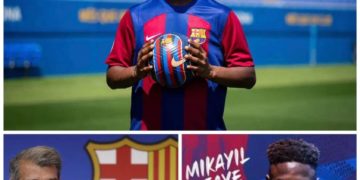 Les premiers mots de Mikayil Ngor Faye après sa signature au Barça: « J’aime beaucoup jouer dans l’axe de la défense, c’est ma…»
