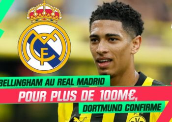 Le Borussia Dortmund officialise le transfert de Jude Bellingham au Real Madrid