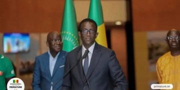 MESSAGE DE FELICITATIONS ET D’ENCOURAGEMENTS DE MONSIEUR AMADOU BA , PREMIER MINISTRE , MINISTRE DES SPORTS A L’EQUIPE NATIONALE DE BASKEL BALL FEMININ