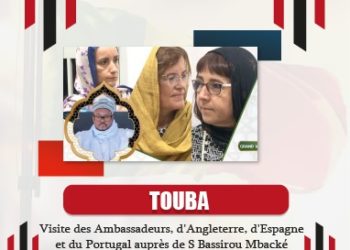 (Vidéo) Touba : Visite des Ambassadeurs, d&rsquo;Angleterre, d&rsquo;Espagne et du Portugal auprès de S Bassirou Mbacké Abdoul Khadre