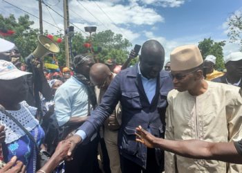 Le Ministre du Commerce, de la Consommation et des Petites et Moyennes Entreprises a receptionné ce lundi 28 août 2023, le nouveau complexe du marché sous régional de Diaobé