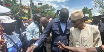 Le Ministre du Commerce, de la Consommation et des Petites et Moyennes Entreprises a receptionné ce lundi 28 août 2023, le nouveau complexe du marché sous régional de Diaobé