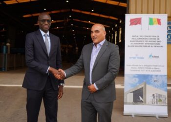Visite de Abdoulaye Dièye au hangar du MRO au Maroc : le DG de l’AIBD insiste sur le respect des délais
