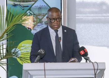 CEO FORUM ABIDJAN 2023 : Le DG de l&rsquo;Apix, Abdoulaye Baldé vend le Forum Invest Sénégal et décline les ambitions de la ville de Diamniadio ..