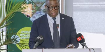 CEO FORUM ABIDJAN 2023 : Le DG de l&rsquo;Apix, Abdoulaye Baldé vend le Forum Invest Sénégal et décline les ambitions de la ville de Diamniadio ..