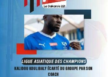LDC ASIATIQUE :Kalidou Koulibaly écarté par son entraîneur
