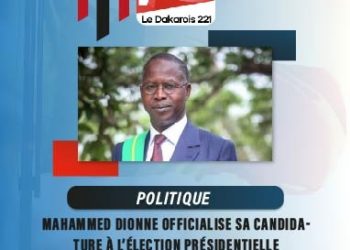 Présidentielle 2024 ???????? :  » je suis candidat à l’élection présidentielle du 25 février 2024″( Mahammed Boun Abdalah Dione)