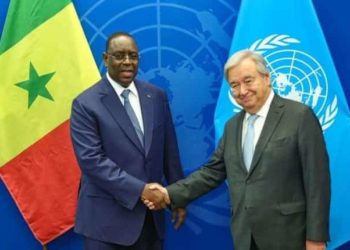 NEW YORK: MACKY SALL S’EST ENTRETENU AVEC LE SECRÉTAIRE GÉNÉRAL DE L’ONU, ANTÓNIO GUTERRES
